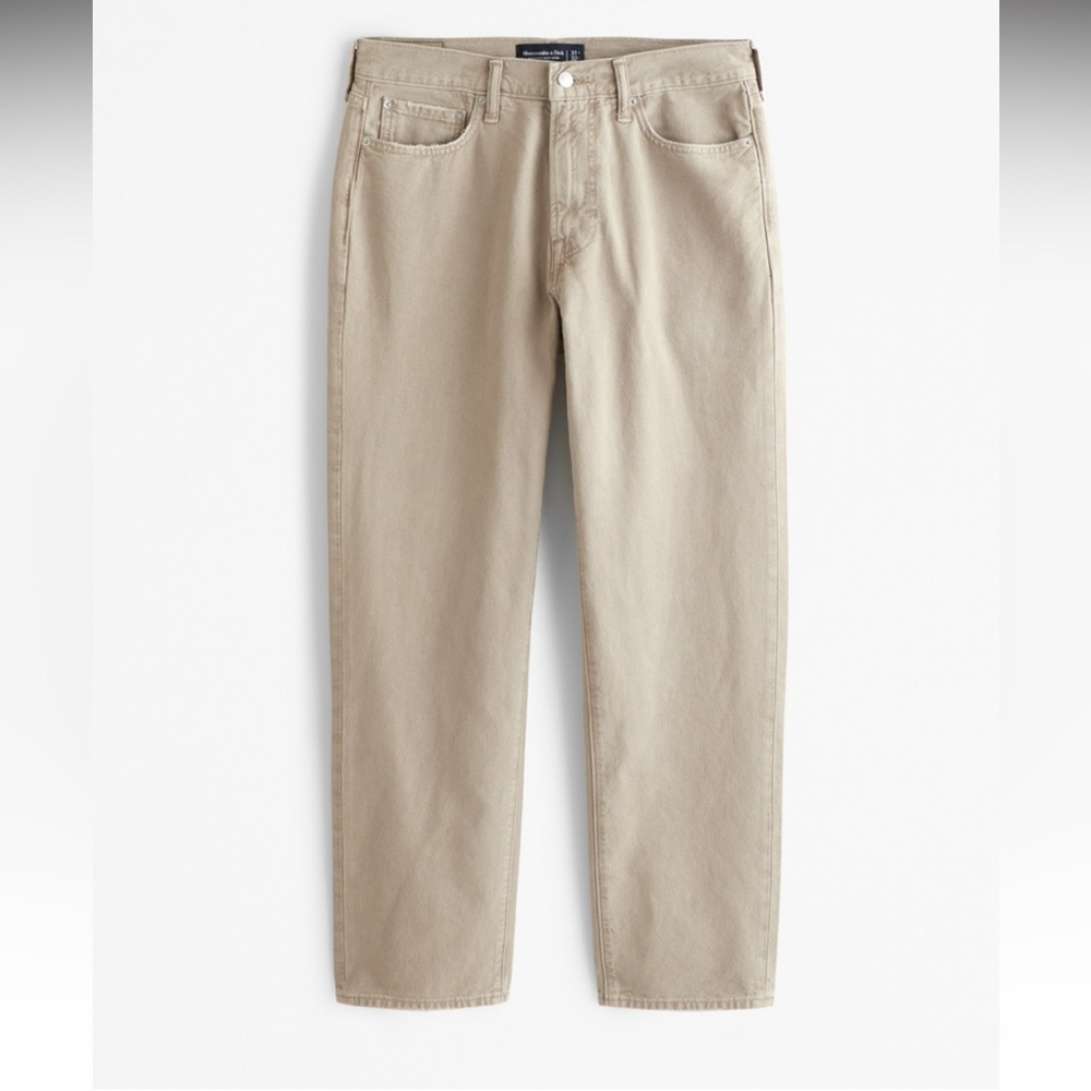 Men’s A&F Rigid Denim Loose Jeans